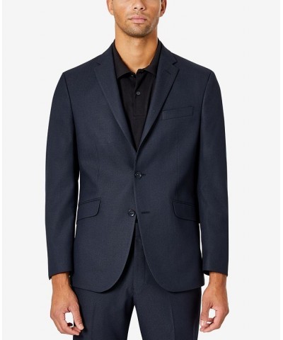 Men's Slim-Fit Ready Flex Stretch Suit Blue $60.80 Suits