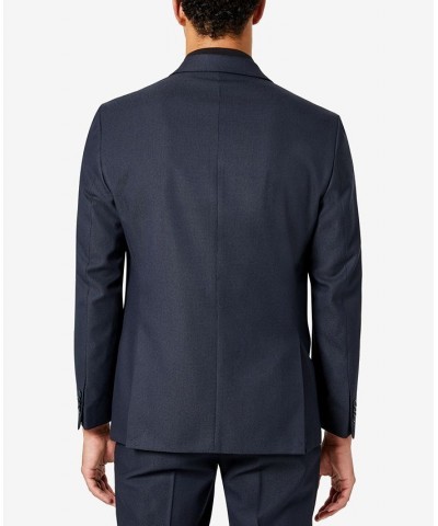 Men's Slim-Fit Ready Flex Stretch Suit Blue $60.80 Suits