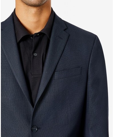 Men's Slim-Fit Ready Flex Stretch Suit Blue $60.80 Suits