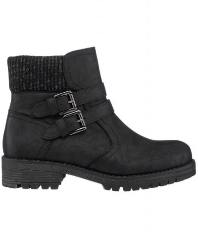 Women's Valli Ankle Bootie Black $45.10 Shoes