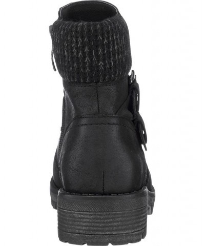 Women's Valli Ankle Bootie Black $45.10 Shoes