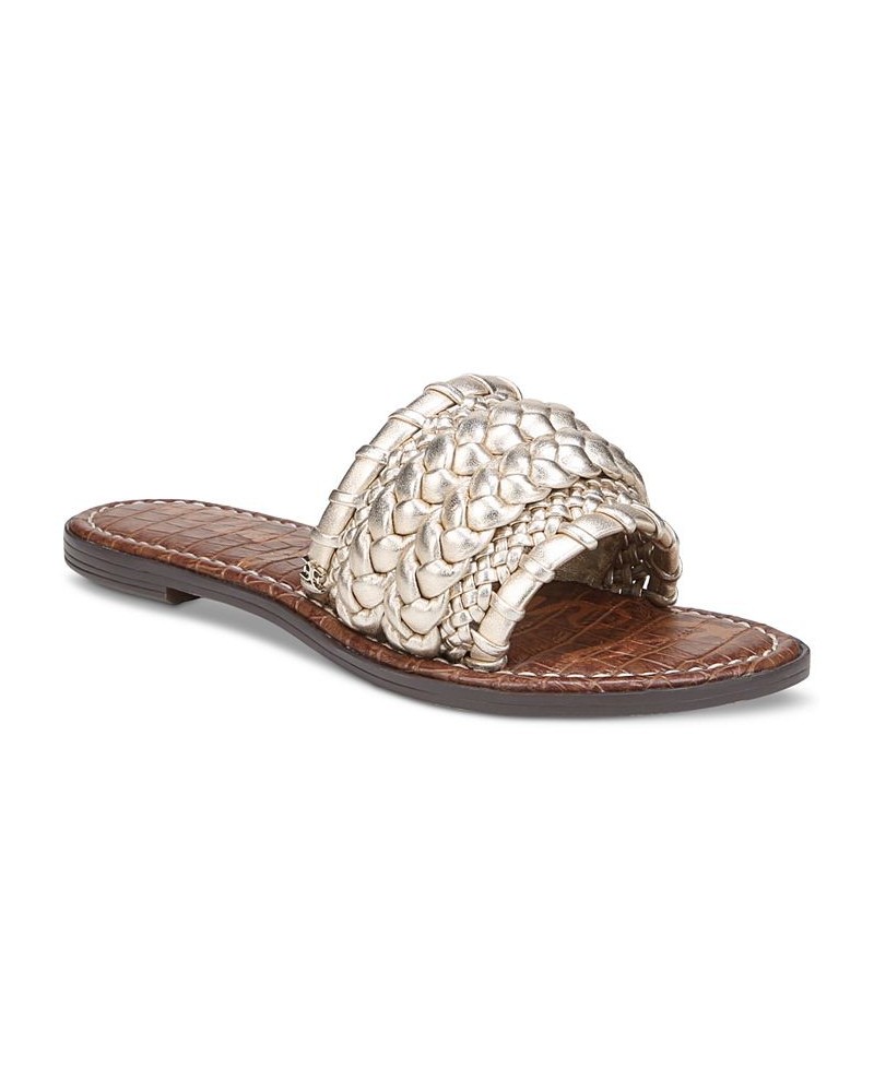 Women's Giada Woven Slide Sandals PD04 $37.40 Shoes