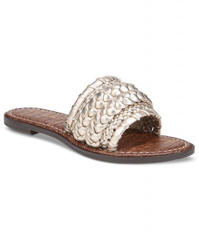 Women's Giada Woven Slide Sandals PD04 $37.40 Shoes