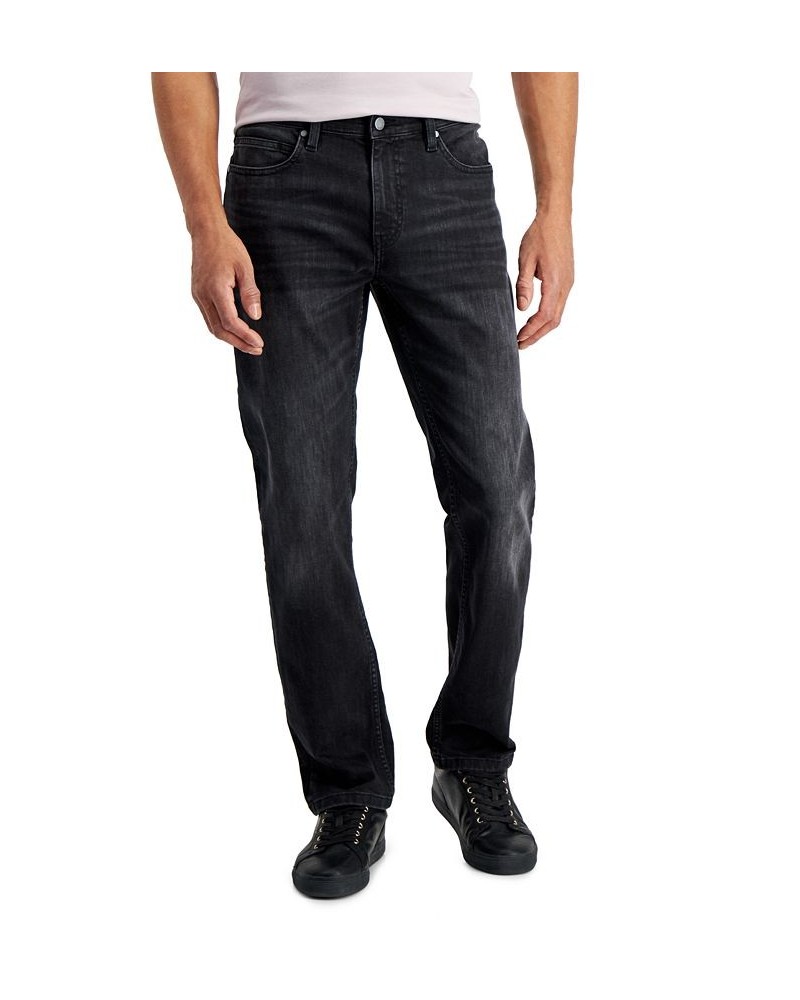 Men's Sam Black-Wash Straight-Fit Stretch Jeans Multi $14.28 Jeans