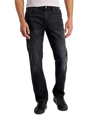 Men's Sam Black-Wash Straight-Fit Stretch Jeans Multi $14.28 Jeans