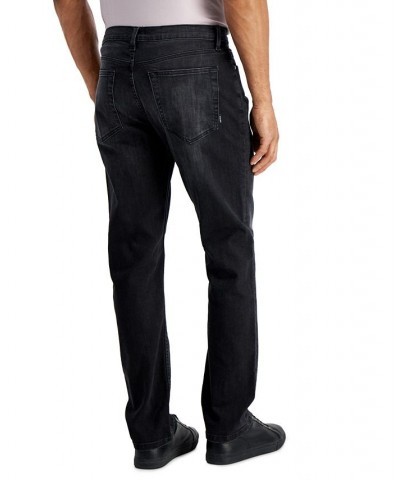 Men's Sam Black-Wash Straight-Fit Stretch Jeans Multi $14.28 Jeans