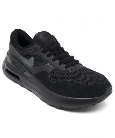 Men's Air Max SYSTM Casual Sneakers Black $42.00 Shoes