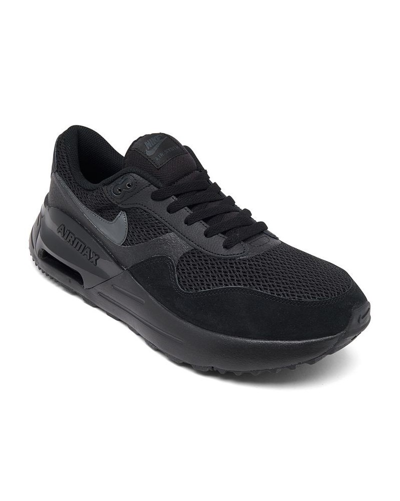 Men's Air Max SYSTM Casual Sneakers Black $42.00 Shoes