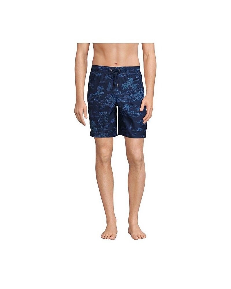 Men's 8" Print Volley Swim Trunks PD12 $25.95 Swimsuits