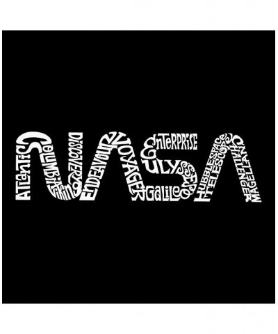 Word Art Worm Nasa Crewneck Sweatshirt Gray $29.49 Sweatshirt