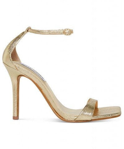 Women's Spree Two-Piece Dress Sandals Gold $29.27 Shoes