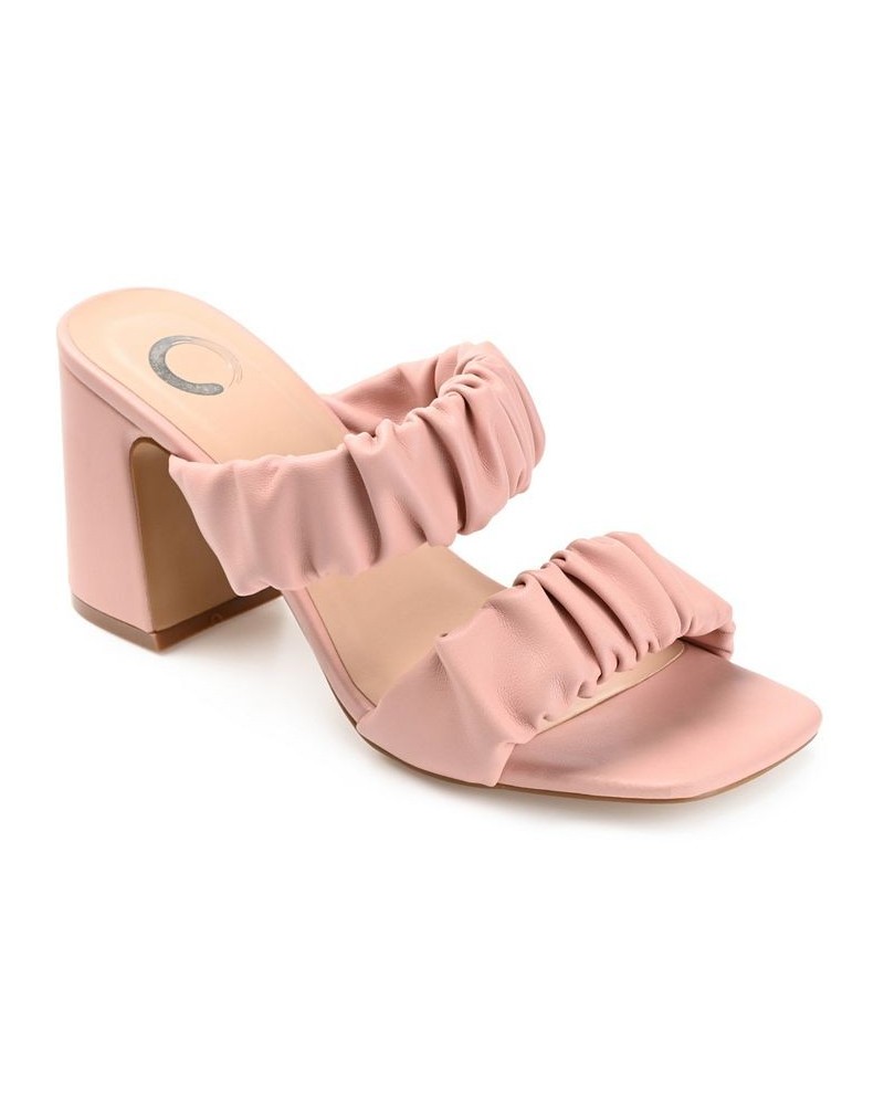 Women's Zoee Dress Sandals Pink $51.29 Shoes