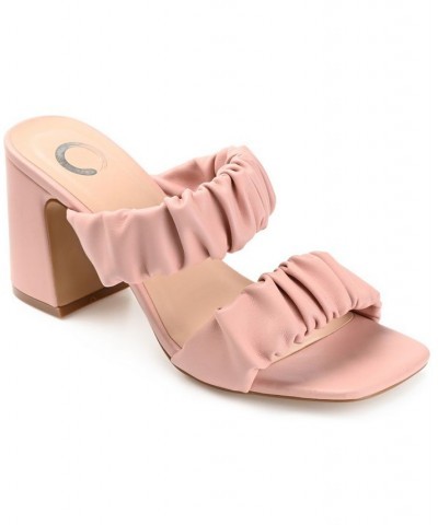 Women's Zoee Dress Sandals Pink $51.29 Shoes