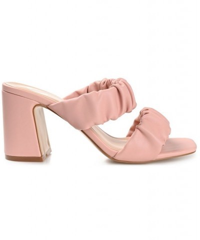 Women's Zoee Dress Sandals Pink $51.29 Shoes