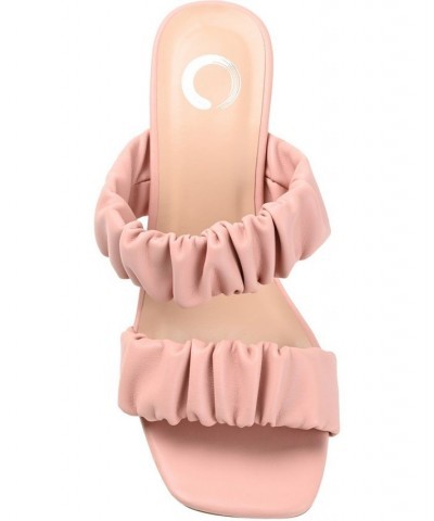 Women's Zoee Dress Sandals Pink $51.29 Shoes