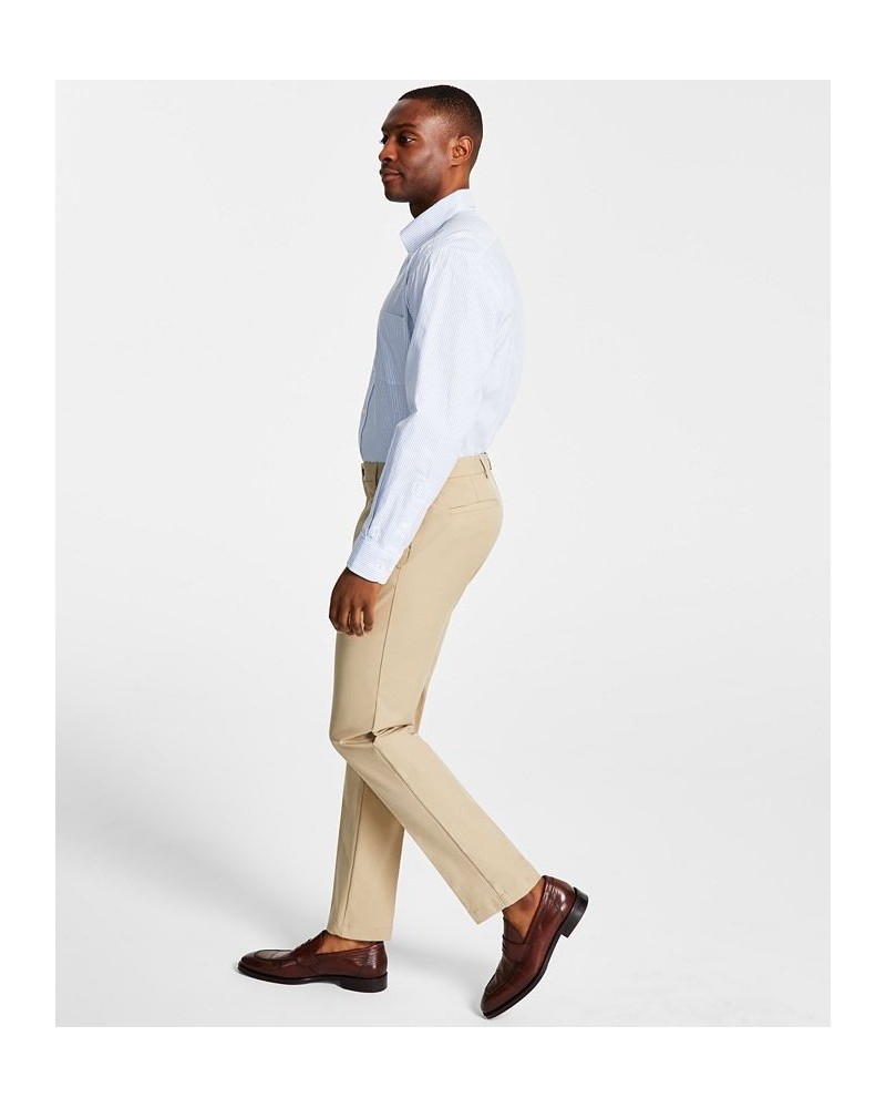 Men's Classic-Fit Cotton Stretch Performance Dress Pants PD02 $28.04 Pants