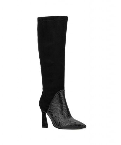 Women's Mia Tall Boot Black $44.11 Shoes