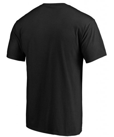 Men's Black New Orleans Saints Midnight Mascot Team Logo T-shirt $17.35 T-Shirts