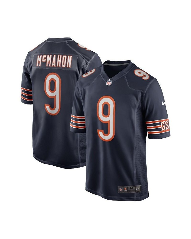 Men's Jim McMahon Navy Chicago Bears Game Retired Player Jersey $40.66 Jersey