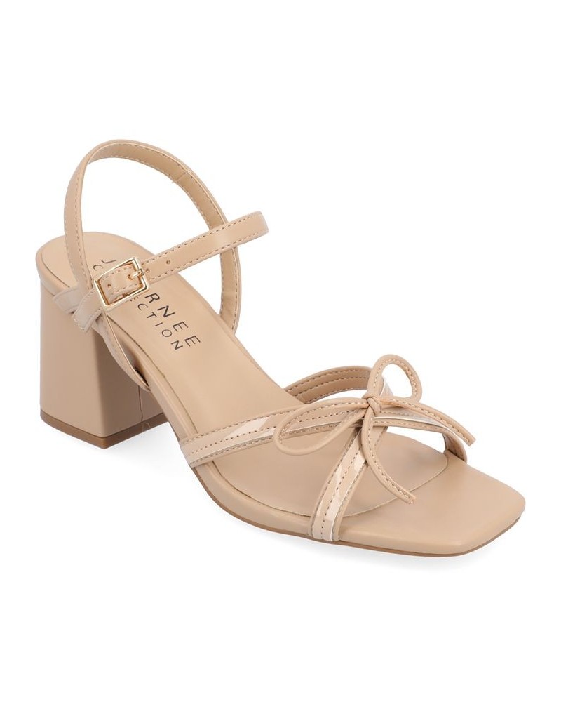 Women's Issmia Crisscross Bow Sandals PD04 $49.39 Shoes