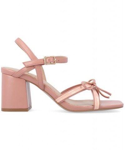 Women's Issmia Crisscross Bow Sandals PD04 $49.39 Shoes