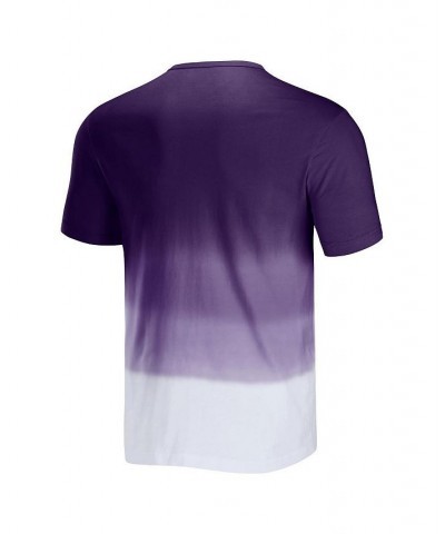 Men's NFL x Darius Rucker Collection by Purple and White Baltimore Ravens Dip Dye Pocket T-shirt $22.56 T-Shirts