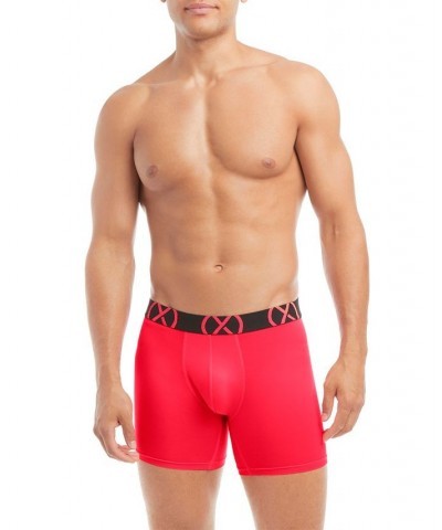 Men's Micro Sport 6" Performance Ready Boxer Brief, Pack of 3 Electric Blue, Diva Pink, Electric Green $23.40 Underwear