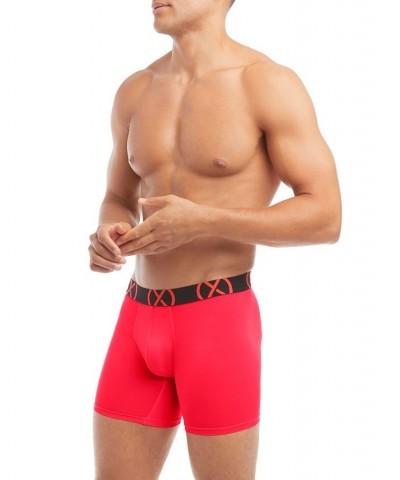 Men's Micro Sport 6" Performance Ready Boxer Brief, Pack of 3 Electric Blue, Diva Pink, Electric Green $23.40 Underwear