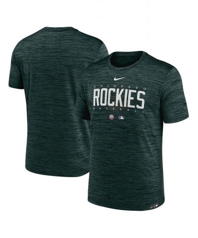 Men's Green Colorado Rockies City Connect Velocity Practice Performance T-shirt $24.50 T-Shirts