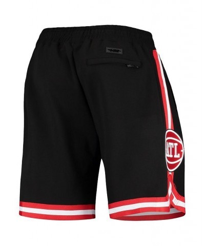 Men's Trae Young Black Atlanta Hawks Historic Logo Player Shorts $60.00 Shorts