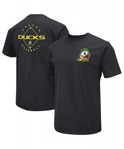 Men's Black Oregon Ducks Baseball On-Deck 2-Hit T-shirt $21.99 T-Shirts