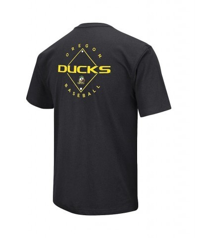 Men's Black Oregon Ducks Baseball On-Deck 2-Hit T-shirt $21.99 T-Shirts