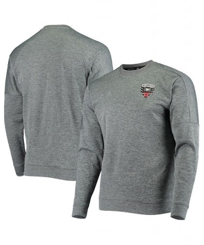 Men's Heathered Gray D.C. United Team Issue Sweatshirt $45.60 Sweatshirt