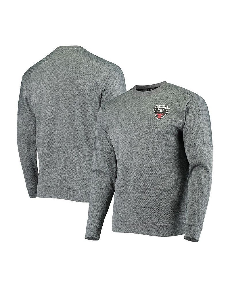 Men's Heathered Gray D.C. United Team Issue Sweatshirt $45.60 Sweatshirt