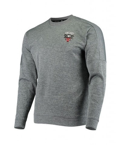 Men's Heathered Gray D.C. United Team Issue Sweatshirt $45.60 Sweatshirt