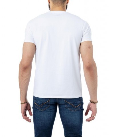 Men's Unicorn Rhinestone T-shirt White $18.90 T-Shirts