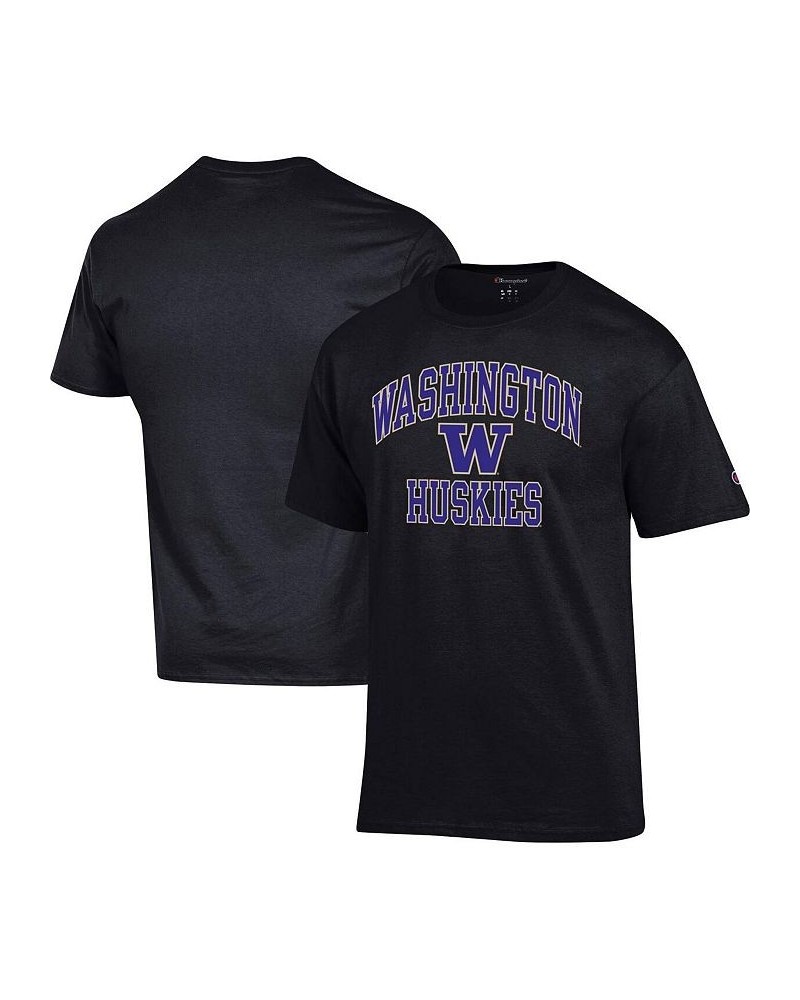 Men's Black Washington Huskies High Motor T-shirt $20.51 T-Shirts