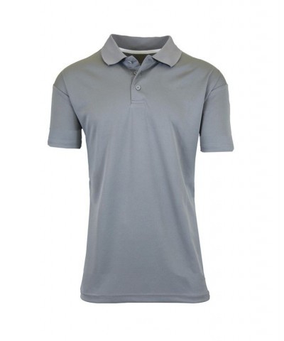 Men's Tagless Dry-Fit Moisture-Wicking Polo Shirt PD05 $14.57 Polo Shirts