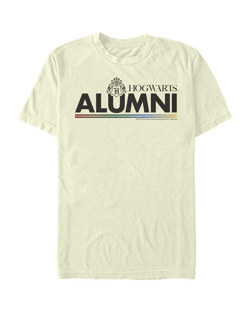 Men's Alumni Hogwarts Short Sleeve Crew T-shirt Tan/Beige $16.45 T-Shirts