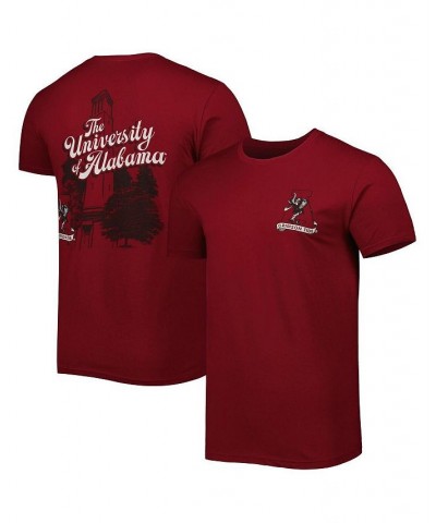 Men's Crimson Alabama Crimson Tide Vault Premium T-shirt $20.70 T-Shirts