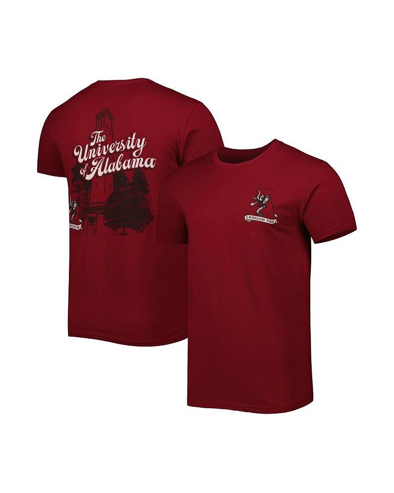 Men's Crimson Alabama Crimson Tide Vault Premium T-shirt $20.70 T-Shirts