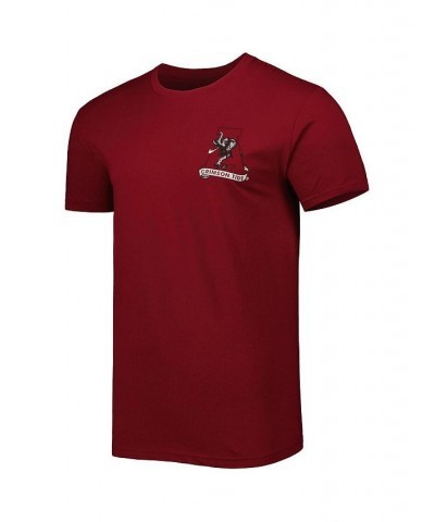 Men's Crimson Alabama Crimson Tide Vault Premium T-shirt $20.70 T-Shirts