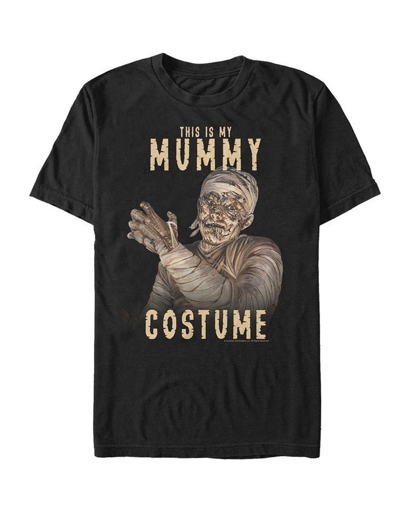 Universal Monsters Mummy Costume Men's Short Sleeve T-shirt Black $17.84 T-Shirts