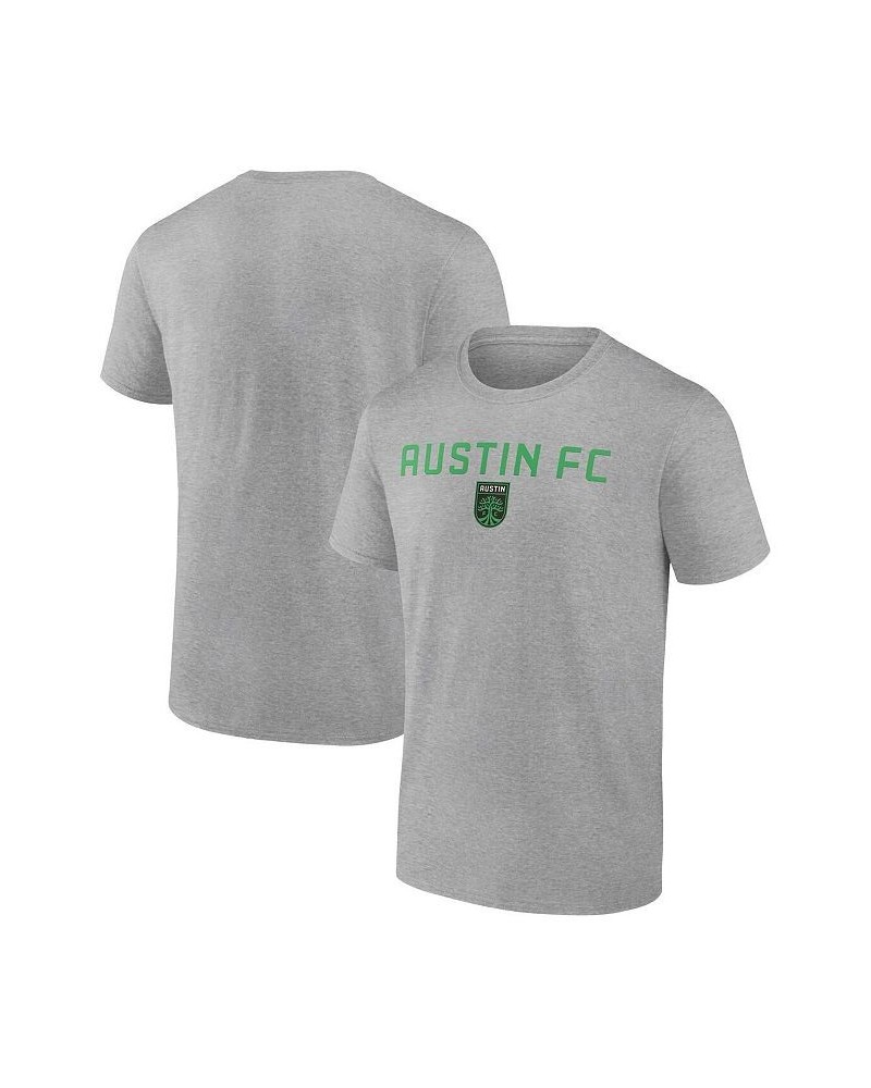 Men's Branded Heathered Gray Austin FC Ultimate Highlight T-shirt $17.10 T-Shirts