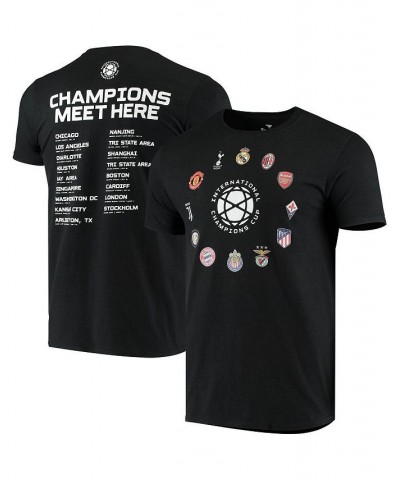 Men's Branded Black International Champions Cup T-Shirt $21.60 T-Shirts