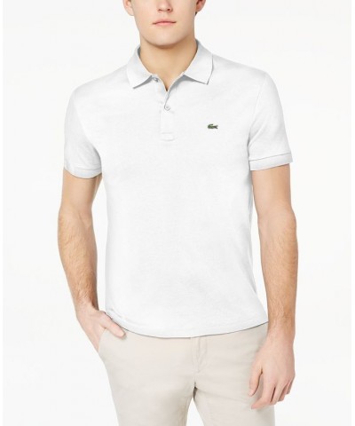 Men’s Regular Fit Soft Touch Short Sleeve Polo White $33.48 Polo Shirts