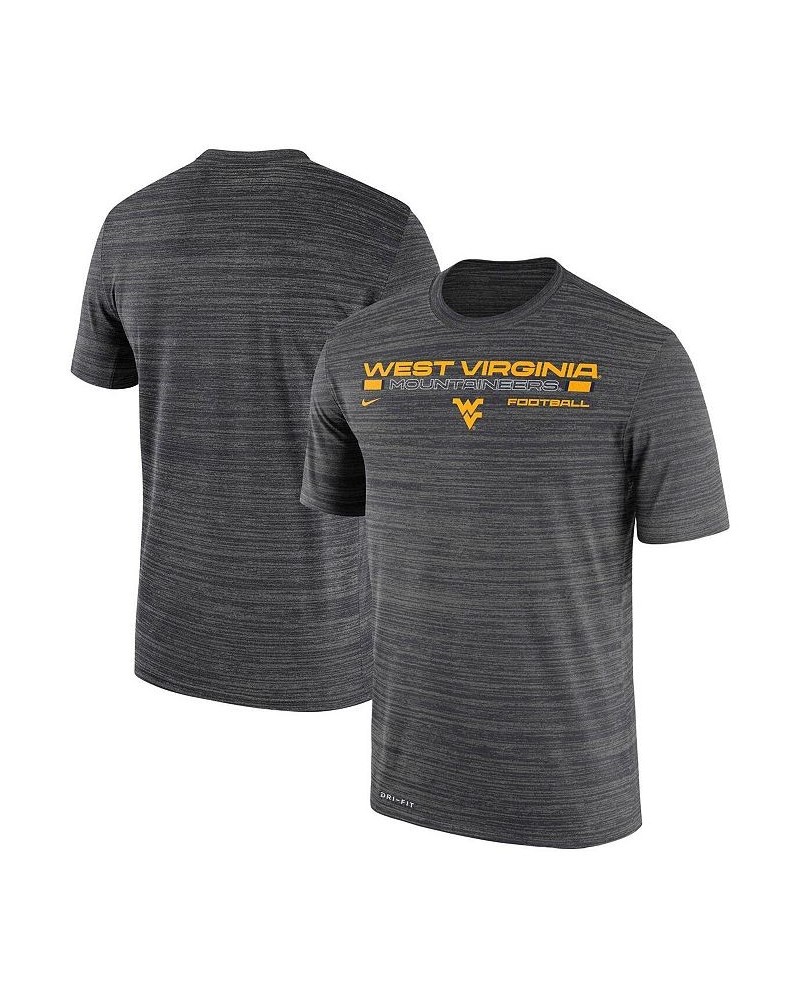 Men's Charcoal West Virginia Mountaineers Velocity Legend Dri-Fit Performance T-shirt $20.50 T-Shirts