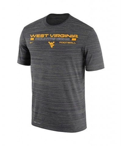 Men's Charcoal West Virginia Mountaineers Velocity Legend Dri-Fit Performance T-shirt $20.50 T-Shirts