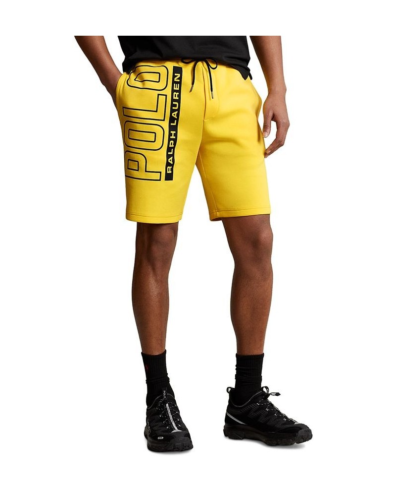 Men's 9-1/4" Double-Knit Shorts Yellow $40.80 Shorts