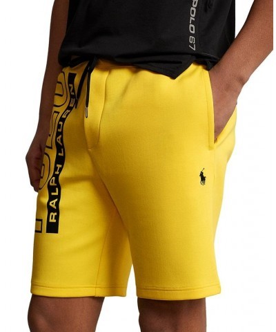 Men's 9-1/4" Double-Knit Shorts Yellow $40.80 Shorts